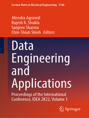cover image of Data Engineering and Applications